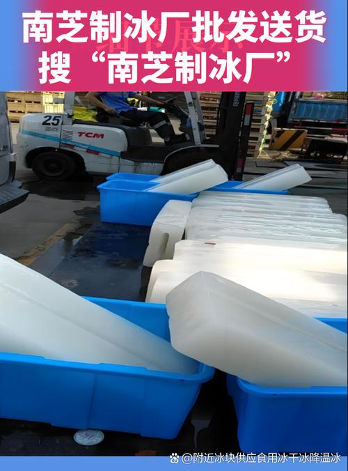 上海降温大冰块批发就找南芝冰厂